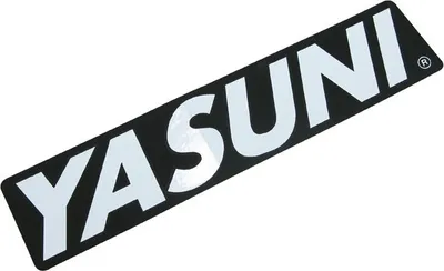 Produktbild von Aufkleber Yasuni, Endschalldämpfer, 170x38mm