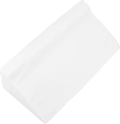 Obrázek produktu pro Trojúhelníkový polštář pro péči o ochrnuté pacienty, šetrný k pokožce, proti proleženinám, 50 x 25 x 15 cm (bílý)