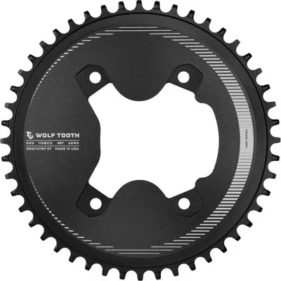Produktbild von Wolf Tooth St Aero Grx Kettenblatt Silber 46t Silber 46t