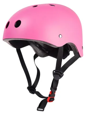 Obrázok produktu pre Detská prilba na bicykel a skateboard, vhodná pre deti od 3 do 13 rokov, unisex, nastaviteľná, ružová, veľkosť M