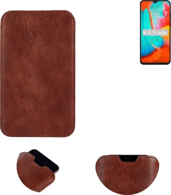 Produktbild von K-S-Trade Schutzhülle Handyhülle kompatibel mit Coolpad 26 Tibetan Peak Edition Handytasche Kunstleder Sleeve in braun