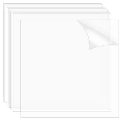 PET-Folien 10er-Pack 24x25 cm 0,2 mm transparent