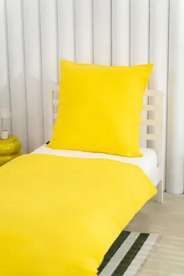 Produktbild von Brielle Bettwäsche Set aus 100% Baumwolle  135 x 200 cm Gelb
