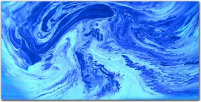 Produktbild von Coloray Küchenrückwand 120x60 Spritzschutz aus Glas - Meereswellen