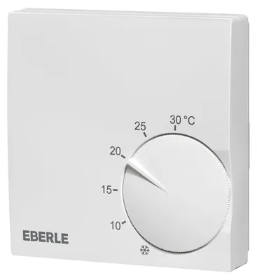 Immagine prodotto di Eberle Controls regolatore di temperatura ambiente AP bianco polare RTR-S 6121-1