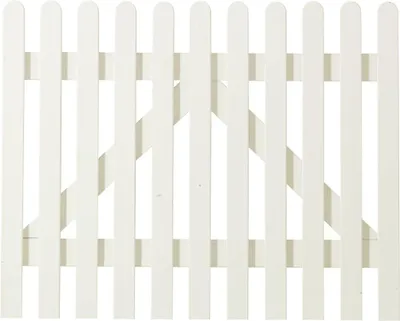 Produktbild von Plus Vorgartentor Retro 100 x 80 cm weiß