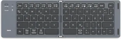 Immagine prodotto di Mini tastiera Hama Bluetooth® "Travel 450", pieghevole, senza fili, QWERTY IT