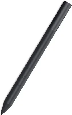A black stylus pen is shown against a white background.