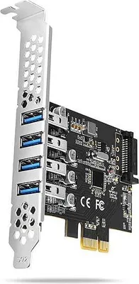 Immagine prodotto di AXAGON Axagon PCEU-43RS schede di interfaccia/adattatori USB 3.2 Gen 1 interno (3.1 Gen 1)