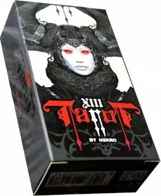 Produktbild von Fournier Tarotkarten Nekro XIII - Gothic Tarotspiel für Erwachsene