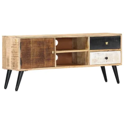 Produktbild von TV-Schrank 115×30×47 cm Mango-Massivholz