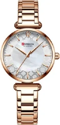 Produktbild von CURREN LA-14165 Damenuhr in Gold/Rosa – Eleganz pur KP14165