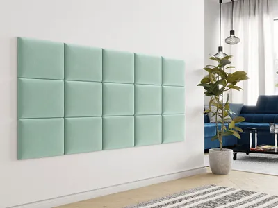 Produktbild von MIRJAN24 Wandpaneel Pag 40x30, Polsterwand für Schlafzimmer, Garderobe, Kinderzimmer (Farbe: Manila 11)
