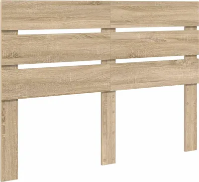 Image de Tête de lit vidaXL en bois composite chêne Sonoma