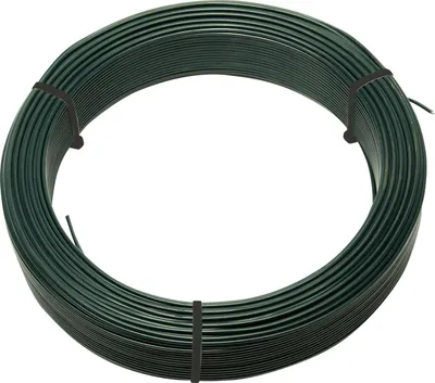Produktbild von Floraworld Bindedraht 110 m x 3,8 mm moosgrün