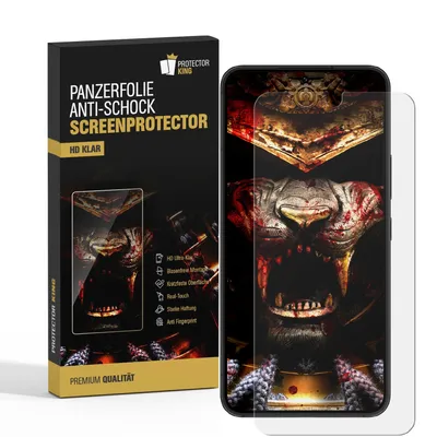Produktbild von 2x Flexibles 9H Panzerglas Samsung Galaxy A53 HD KLAR Displayschutz Schutzfolie Schutzglas Panzerfolie Screen-Protector Anti-Shock Anti-Bruch Anti-Stoß Anti-Schmutz