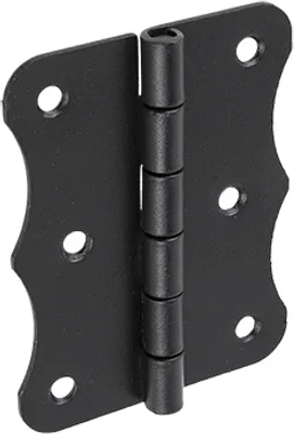Obrázok produktu pre Záves dverný splietaný dekoračný 80x63mm ZO 80 Zn čierny