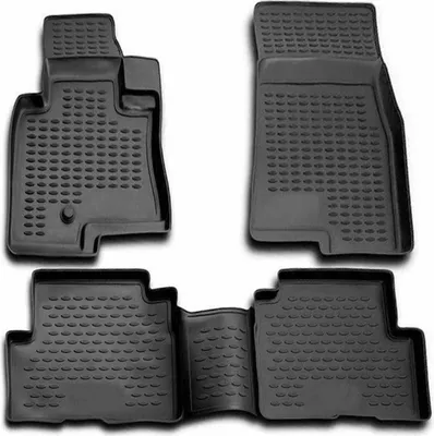 Zdjęcie produktu dla 1999-2006 Mitsubishi Pajero Montero dywaniki podłogowe TPE czarne 4 szt