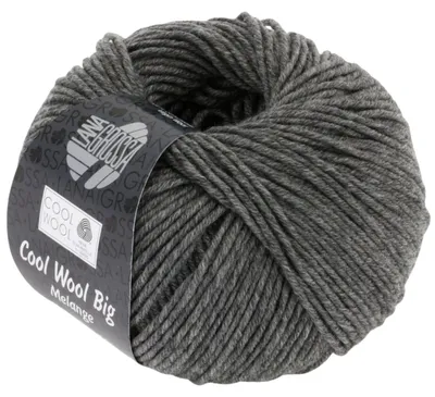 Produktbild von Lana Grossa - Cool Wool Big 0617 dunkelgrau meliert