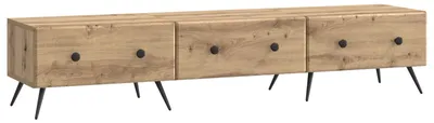 Obrázok produktu pre vidaXL TV stolík 147 x 34,5 x 30 cm z drevotriesky v štýle Artisan Oak