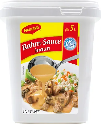 Immagine prodotto di Maggi crema marrone per frittura confezione sfusa per catering 750g