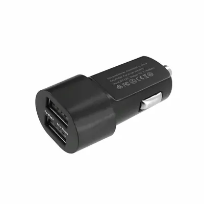 Produktbild von Mymax Zigarettenanzünder Ladegerät  3.1A Dual USB Adapter Schwarz