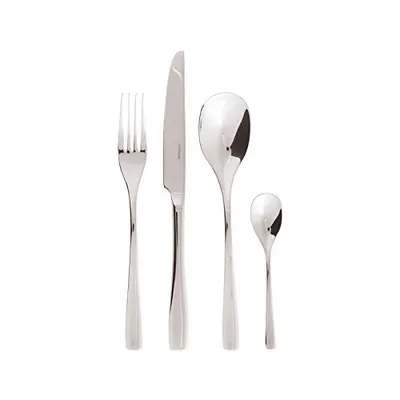 Immagine prodotto di Sambonet S0036 Sintesi, set di posate per 24 persone, acciaio inossidabile argentato