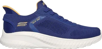 Produktbild von Skechers Bobs Squad Chaos Solid Step Slip-On Blau NVY Größe EU 48,5
