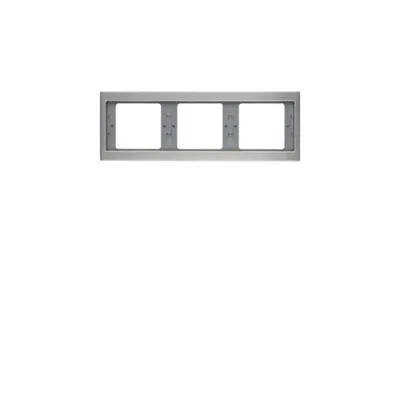 Produktbild von Berker 13737004 - Metallisch - Edelstahl - Schraubenlos - Berker - Matte - 2 Stück(e)