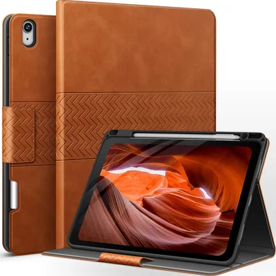 Obrázek produktu pro iPad Air 11" 2024 Pouzdro na pero růžovéPolyuretankůže Automatické uspání/probuzení