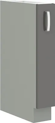Image de Armoire coulissante ULLERIKE – largeur 15 cm, gris