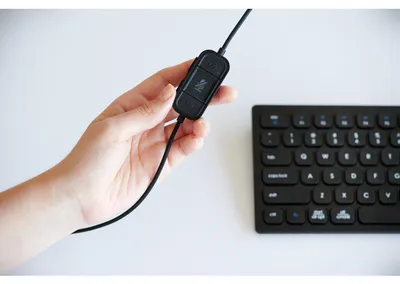 Productafbeelding van Kensington K83450WW Kensington Headset H1000 PROVC USB-C schwarz