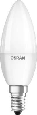 Produktbild von OSRAM E14 C37 LED-Lampe 4,9 W 4000 K