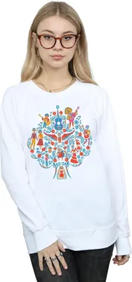 Produktbild von Disney - "Coco" Sweatshirt für Damen BI3541 (XL) (Weiß)