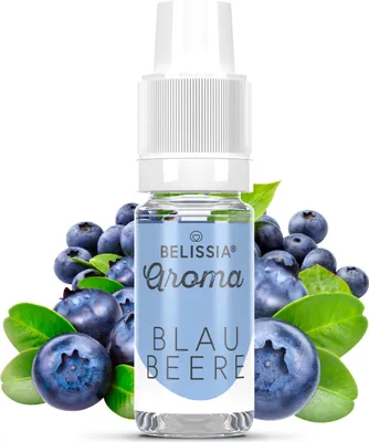 Produktbild von Belissia Lebensmittelaroma Blaubeere - 10ml Hochdosiertes Aroma - Kalorienfrei, Vegan - Für Speisen, Getränke, Shake, Quark, Nebelmaschine uvm.