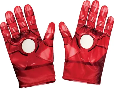 Image de Iron Man - Gants - Hommes/Femmes Unie BN5950 (Taille unique) (Rouge)