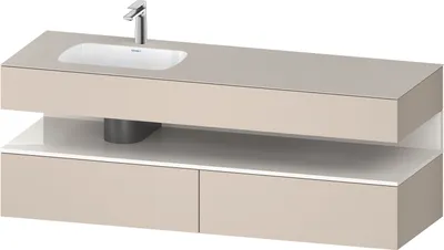 Produktbild von DURAVIT QA4795022830010 QTG EWT KWTU 1600 Wß Hgl. Be