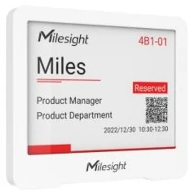 Produktbild von Milesight DS3604915M, CR2450, 10,7 cm (4.2"), 400 x 300 Pixel