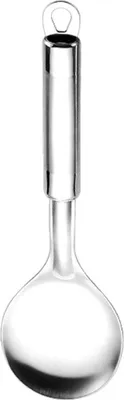 Produktbild von Reislöffel, 29,5 cm, Metall, silberfarben, Edelstahl 18/10, Reislöffel, Suppenlöffel, Schaufel