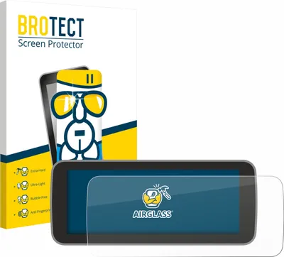 Produktbild von BROTECT Schutzglas für Fiat 500 E Uconnect 5 10" Schutzfolie Panzer Folie Glas Display Schutz klar