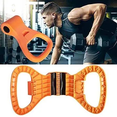 Productafbeelding van Gewichtshandgreep - Draagbaar - Fitnessaccessoire - Halterclip - Gewichtheffen - 28 cm - Voor dames