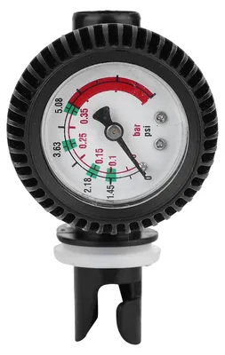 Imagen del producto de Manómetro para embarcaciones inflables, de 0 a 5,08 psi; barómetro para kayaks y tablas de paddle surf; manómetro de presión