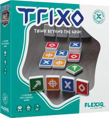Immagine prodotto di Asmodee Gioco da tavolo Trixo Gioco di strategia per bambini e famiglie