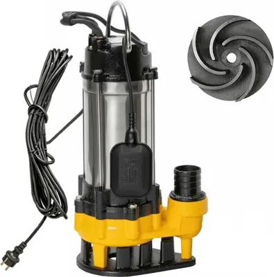 Immagine prodotto di IBO | Pompa Sommersa WQF 550 - 550W - Acciaio Inossidabile - Efficiente - Con Interruttore Automatico