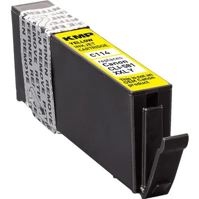 Produktbild von KMP Tintenpatrone passend für Canon 581YXXL Yellow 1997C001