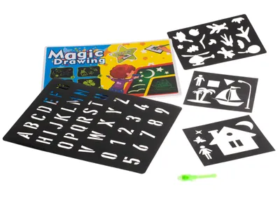 Produktbild von Aga Magic Light Zeichentafel + Creative UV Pen Set