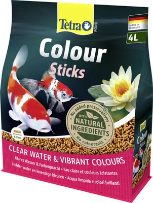Imagen del producto de TetraPond ColourSticks, 4 litros, en presentación fresca