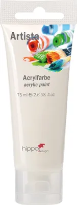 Immagine prodotto di Colore acrilico, bianco, 75 ml
