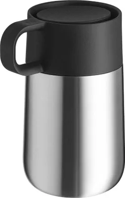 Image de Gobelet isotherme en acier inoxydable avec fermeture automatique et ouverture à 360 degrés - garde les boissons chaudes pendant 6 heures et froides pendant 12 heures