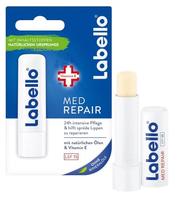 Zdjęcie produktu dla Labello, Med Repair, Pomadka, 5,5ml (PRODUKT Z NIEMIEC)